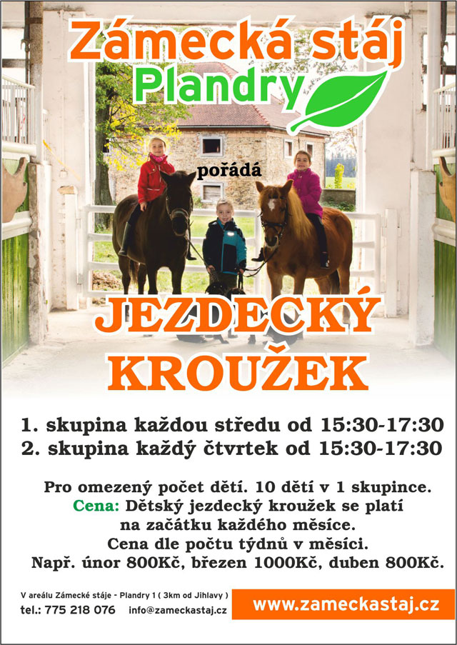 Jezdeck&yacute; kroužek pozv&aacute;nka
